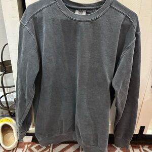 Comfort colors gray sweatshirt